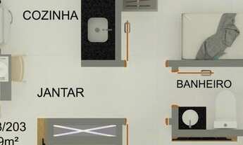 Imagem 3: Apartamento para venda com 48 metros quadrados com 2 quartos em Bessa - João Pessoa - PB