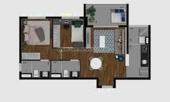 Imagem 7: Apartamento para Venda em São Paulo, Vila Dom Pedro I, 1 dormitório, 1 banheiro