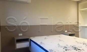 Imagem 4: Flat disponível para locação no Le Bougainville, contendo 51m², 1 dormitório e 1 vaga de g