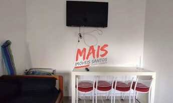 Imagem 3: Kitnet mobiliado, 1 quarto para 2 ambientes para alugar, 30 m² - Aparecida - Santos/SP