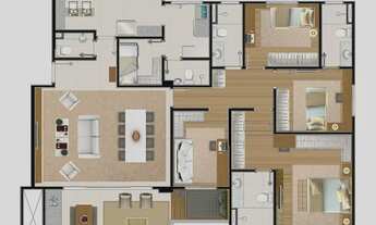 Imagem 7: Alta vista Urbanova - 3 ou 4 Dorm - 158m2 Lazer e sofisticação em um único endereço