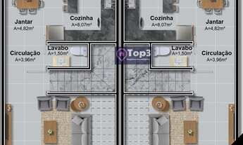 Imagem 4: Casa para venda com 2 suítes no Verdes Campos - Porto Alegre - RS