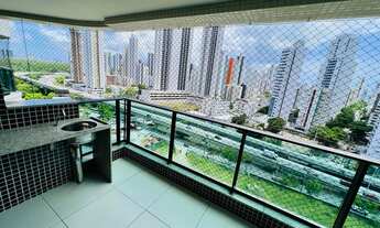 Imagem 3: Apartamento para aluguel possui 100 metros quadrados com 3 quartos em Boa Viagem - Recife
