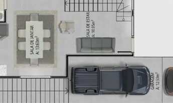 Imagem 5: Sobrado alto padrão com 3 dormitórios e 4 banheiros m² no Green Village