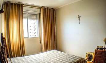 Imagem 7: A 72 metros da praia, com vista mar! Amplo 3 dormitórios no Gonzaga Santos/SP