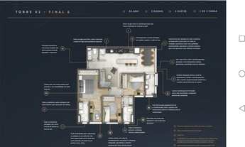 Imagem 4: Apartamento Lançamento de Alto padrão - com 3 suites 83 m2