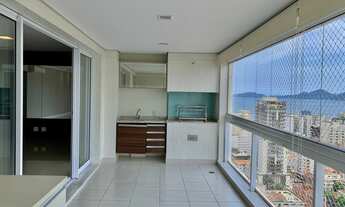 Imagem 2: Apartamento para venda com 155 metros quadrados com 3 quartos em Embaré - Santos - SP