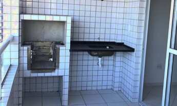 Imagem 2: Aceita Financiamento Bancário 02 dormitórios sacada piscina Guilhermina - Praia Grande