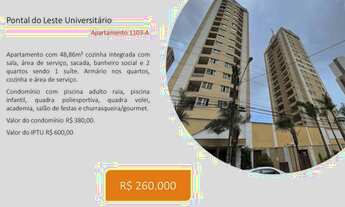 Imagem 2: Apartamento para venda tem 48 metros quadrados com 2 quartos