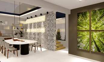 Imagem 7: Casa em Construção no Alphaville - Urbanova - 5 Suítes - 420m²