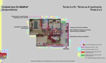 Imagem 6: HM SMART PAULÍNIA - LANÇAMENTO APARTAMENTO
