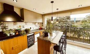 Imagem 3: Apartamento com 3 suítes, sala 2 ambientes, varanda gourmet, 3 vagas, à venda, 163 m² por