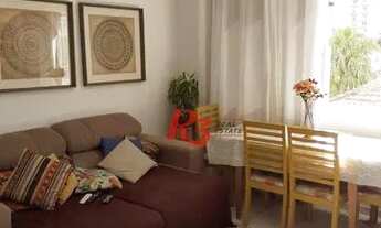 Imagem 3: Apartamento com 2 dormitórios à venda, 75 m² por R$ 430.000,00 - Embaré - Santos/SP