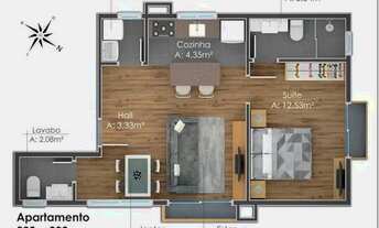 Imagem 5: Apartamento 2 Dorm - Bairro Dutra