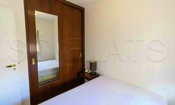 Imagem 5: Flat mobiliado disponível locação próximo da Av das Nações Unidas