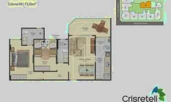 Imagem 2: Imóvel para venda possui 73 metros quadrados com 2 quartos em Praia do Morro - Guarapari