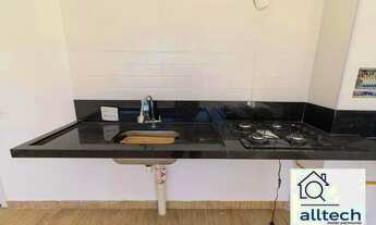 Imagem 6: Apartamento com 1 dormitório para alugar, 32 m² por R$ 1.821/mês - Quinta da Paineira - Sã