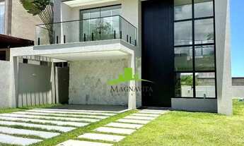 Imagem 2: Alphaville Litoral Norte 2: Casa à Venda com 4 Suítes, 283m², Varanda Gourmet, Piscina, Pé