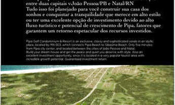 Imagem 4: Pipa Golf - Lotes - 300m² - Paraíso