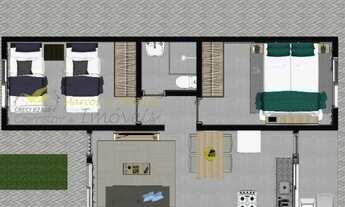 Imagem 4: Casa Geminada para Venda em Jardim São Felipe Atibaia-SP - 732