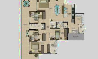 Imagem 4: Apartamento 4 quartos frente para o mar a venda