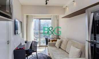 Imagem 2: Apartamento com 1 dormitório à venda, 27 m² por R$ 529.000 - Santo Amaro - São Paulo/SP