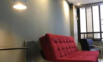 Imagem: Flat mobiliado com projetados