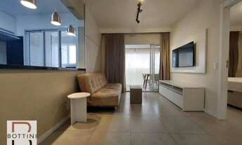 Imagem 2: Apartamento com 1 dormitório para alugar, 52 m² por R$ 4.700/mês - Brooklin - São Paulo/SP