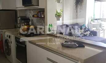 Imagem 6: Apartamento mobiliado para locação no bairro Cambui com 1 dormitórios e 1 garagem em Campi