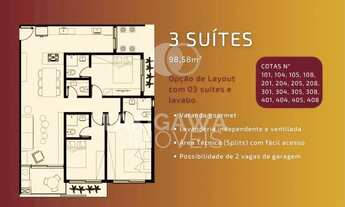 Imagem 7: Apartamento para Venda em Florianópolis, Jurerê, 3 dormitórios, 3 suítes, 3 banheiros, 2 v