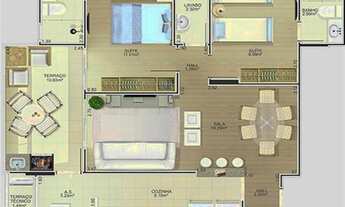 Imagem 2: Dormitórios, suítes - Forte -PG