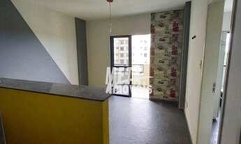 Imagem 2: Apartamento com 1 dormitório para alugar, 40 m² por R$ 700,00/mês - Centro - Campos dos Go