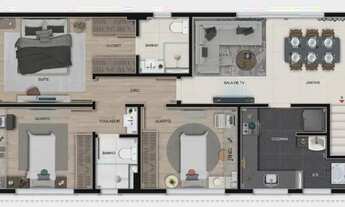 Imagem 3: BELO HORIZONTE - Apartamento Padrão - Lourdes