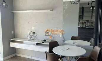 Imagem 2: Apartamento com 2 dormitórios para alugar, 49 m² por R$ 1.878,00/mês - Jardim Bela Vista