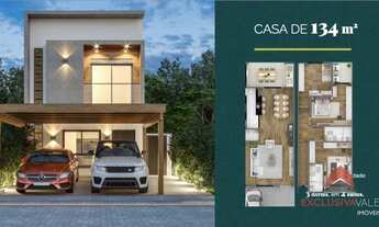 Imagem 2: Casa de condomínio para venda tem 110 metros quadrados com 3 quartos