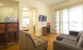 Imagem: Flat Contemporâneo disponível para locação