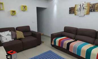 Imagem 2: Sobrado para aluguel 3 quartos 1 suíte 2 vagas Marajoara - Santo André - SP