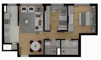 Imagem 6: Apartamento com 2 quartos, 61,39m², à venda em Porto Alegre, Passo da Areia