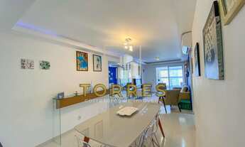 Imagem 2: Apartamento para locação anual frente mar na Praia das Astúrias com varanda gourmet e laze