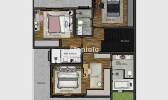 Imagem 5: Sobrado Tríplex alto padrão