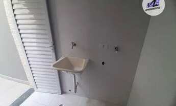 Imagem 3: Cobertura com 2 dormitórios para alugar, 108 m² por R$ 2.400,00/mês - Santa Maria - Santo