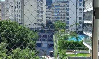 Imagem 5: Quarto individual de casal confortável grande de frente no Flamengo