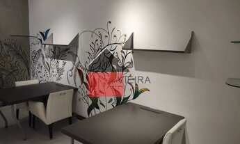 Imagem 3: Linda sala comercial, mobiliada para locação, e com janela ante-ruídos, Jardim da Glória