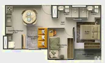 Imagem 6: Easy Serraria, um dos lançamentos mais completos da parte alta de Maceió! AP