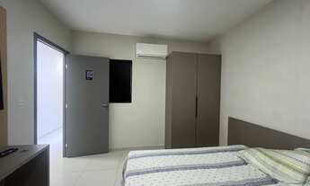 Imagem: Alugo flat 100 mobiliado e bem localizado