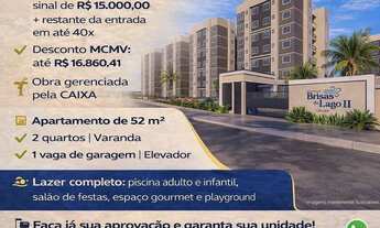 Imagem 2: Lançamento Brisas II - 309 norte - 2 quartos - sinal de entrada de R$ 15.000,00