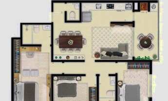 Imagem 7: Apartamento 3 Dormitórios para venda em Palhoça - SC