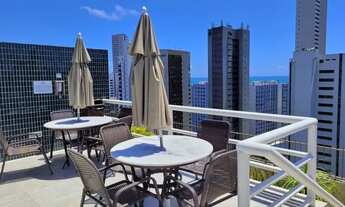 Imagem 2: Apartamento para aluguel com 93 metros quadrados com 3 quartos em Boa Viagem - Recife - PE