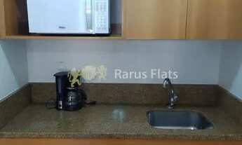 Imagem 2: Flat para locação no Jardim Paulista - Edifício International Plaza Flat - Cód. JRI03570