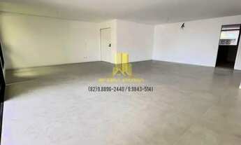 Imagem 5: Giardini. Ponta Verde, apartamento novo, 227m², 03 suítes, lavabo, varanda com vista livre